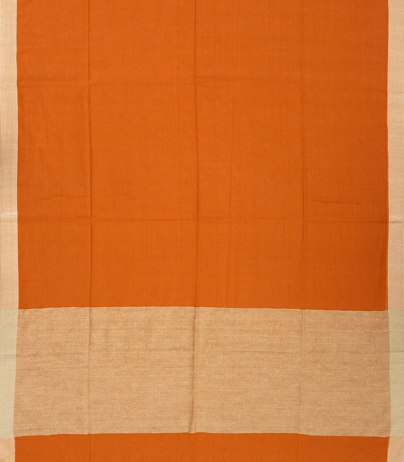 Yellow Cotton Saree - Image 2