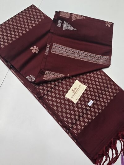 Kanchi Self Color Semi Soft Silk Sarees
