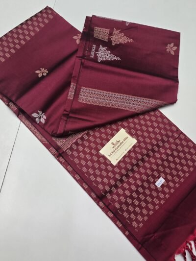 Kanchi Self Color Semi Soft Silk Sarees