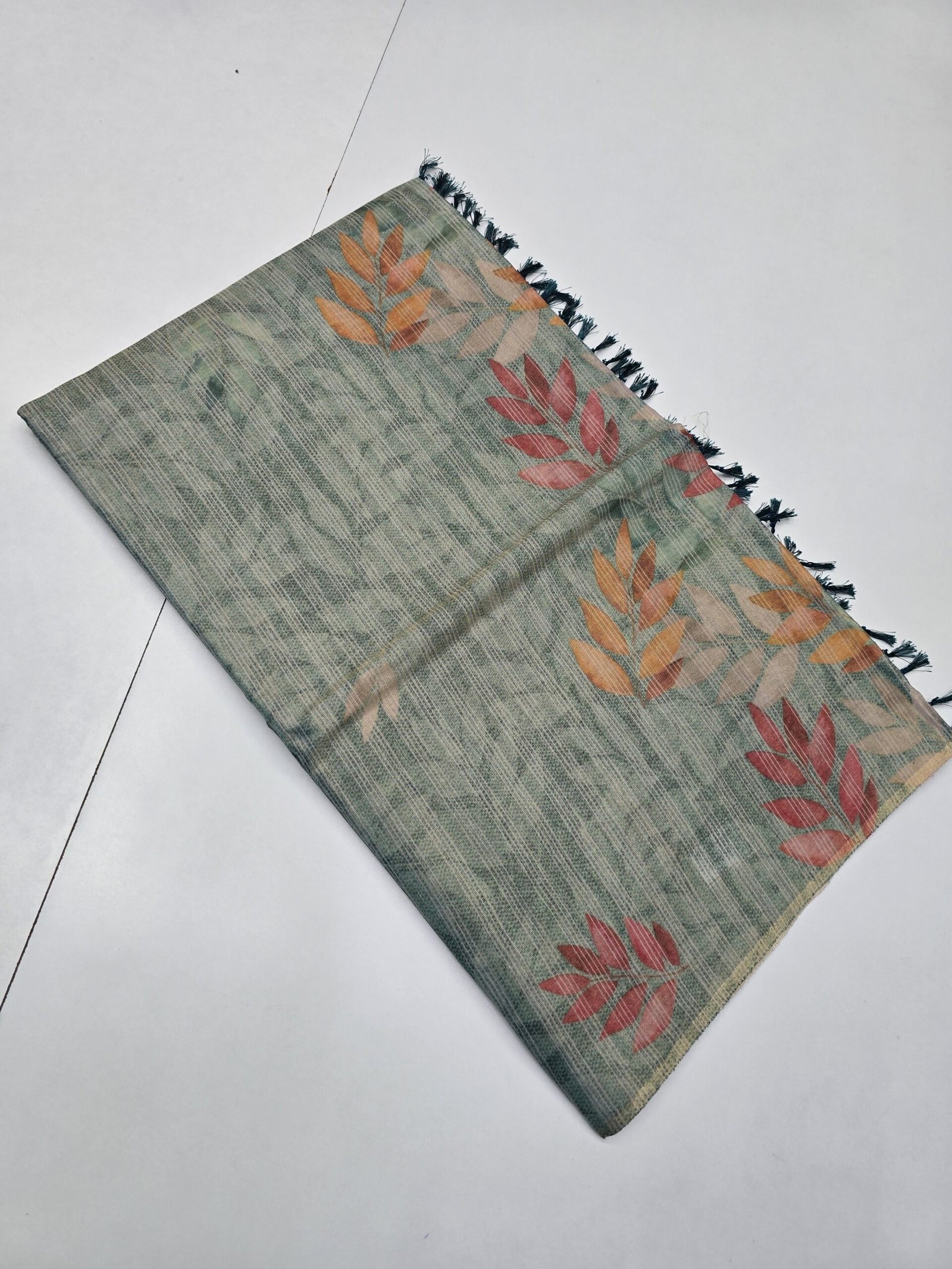 Tissue Cotton Printed Fancy Sarees