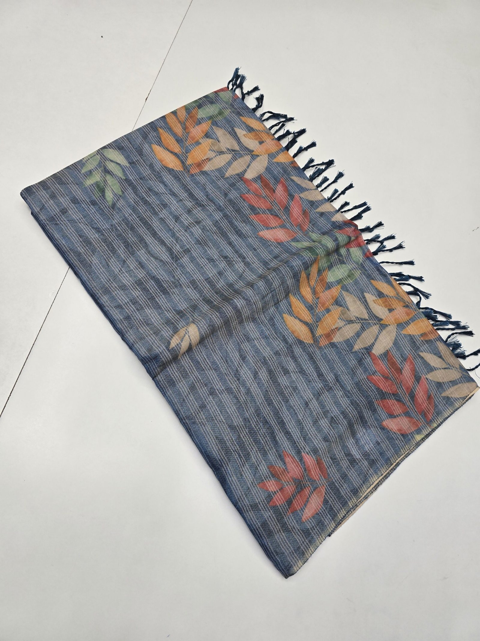 Jute Cotton Printed Fancy Sarees