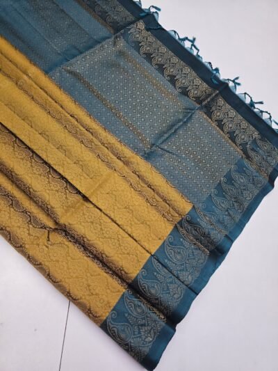 Handloom Pure Kanjivaram Bridal Soft Silk Sarees - SilkMarkCertifed